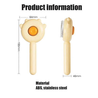 Pawberry GentleGlow Brush - one press self-cleaning button